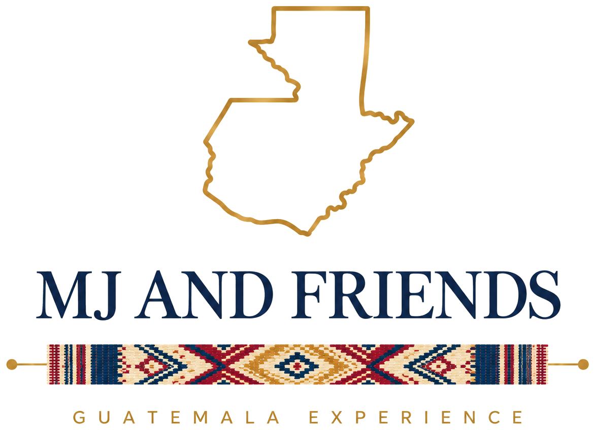 MJ AND FRIENDS logo — hosted cultural travel in Guatemala
